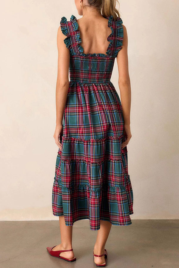 Holiday Tartan Christmas Dress