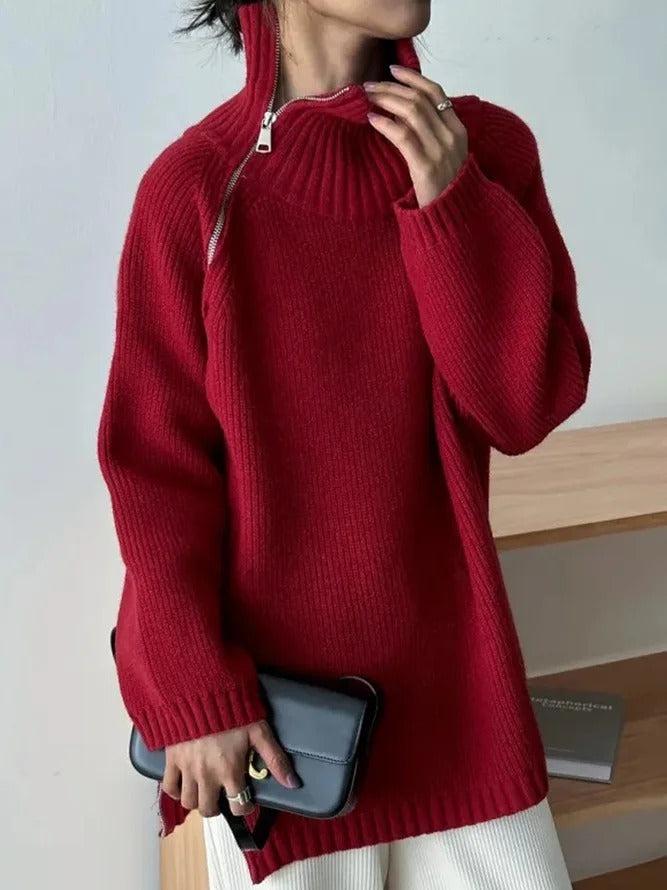 ELLE™ | Red Sweater