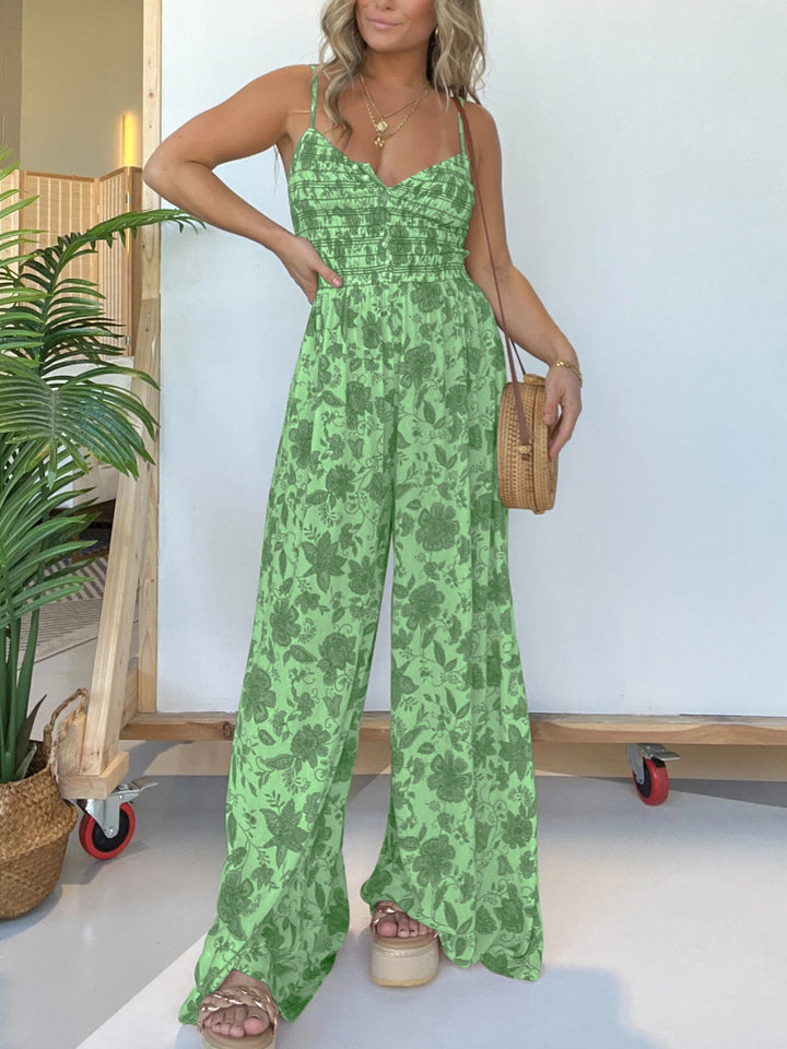 Helene™| Coco Palm Jumpsuit