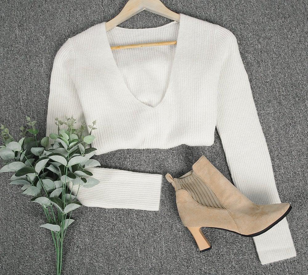 Samantha™ | White Sweater