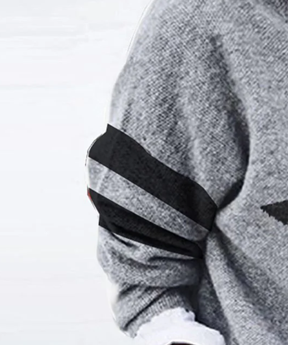 LEILA™ |Chic Grey Sweater