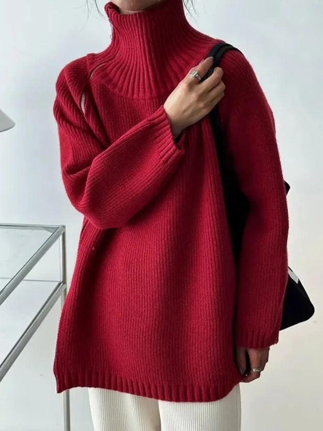 ELLE™ | Red Sweater