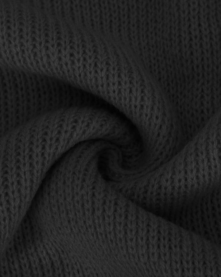 Lantern Sleeve Mock Neck Pullover with Ribbed Cinch Hem Batwing Sweater