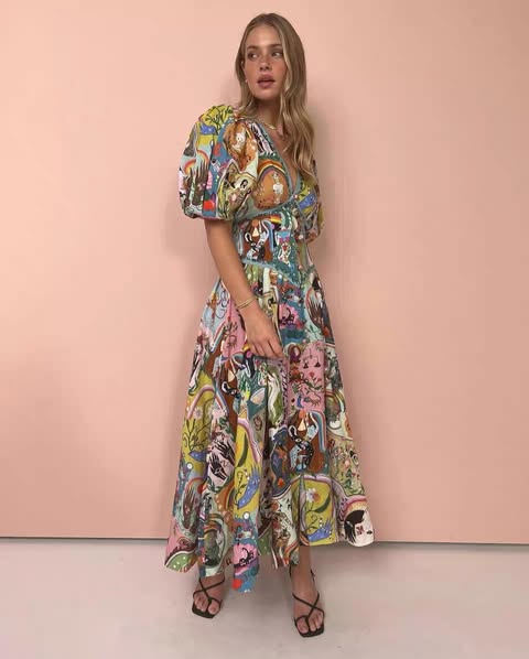 Carolina™ - Enchanted Garden Maxi Dress