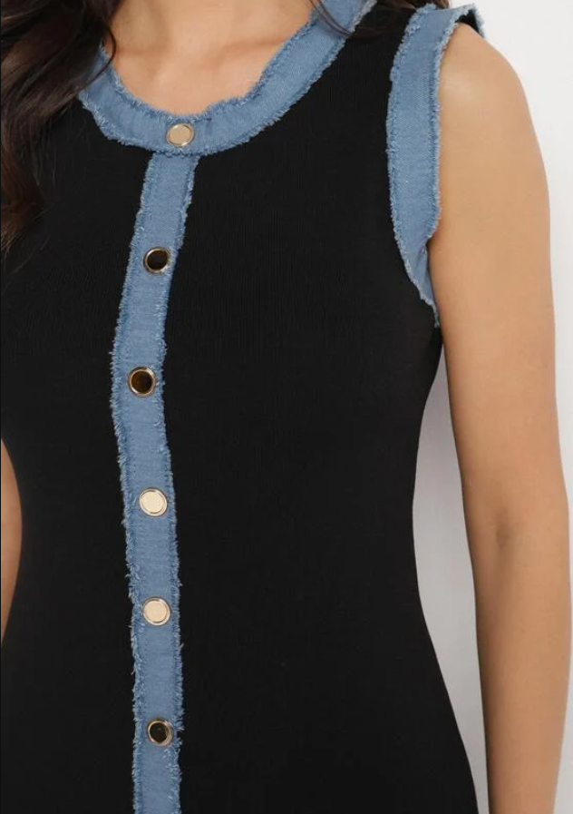 Mirabelle Button-Front Shift Dress