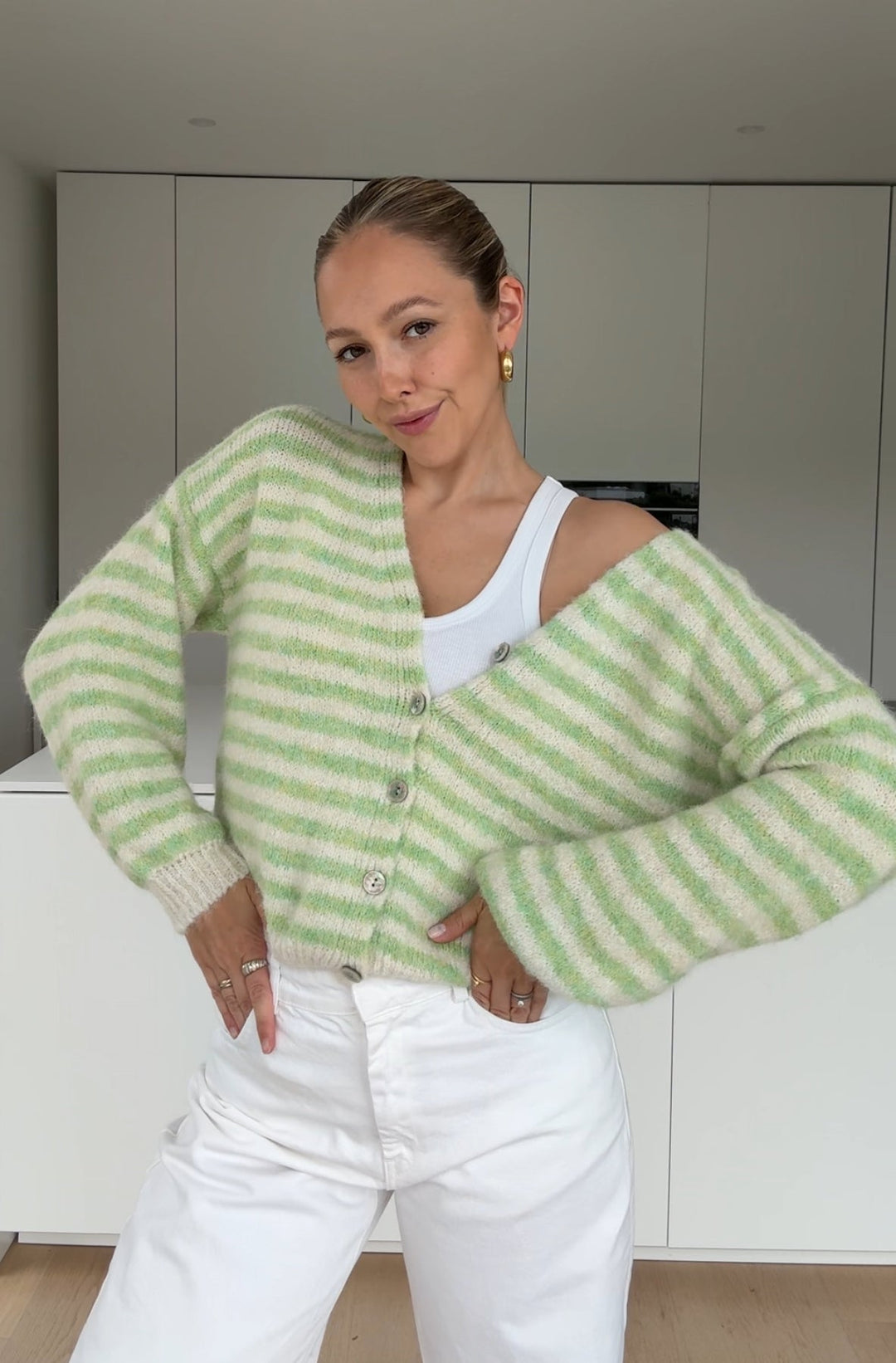 Zoe™ | Striped Color Cardigan 🌸