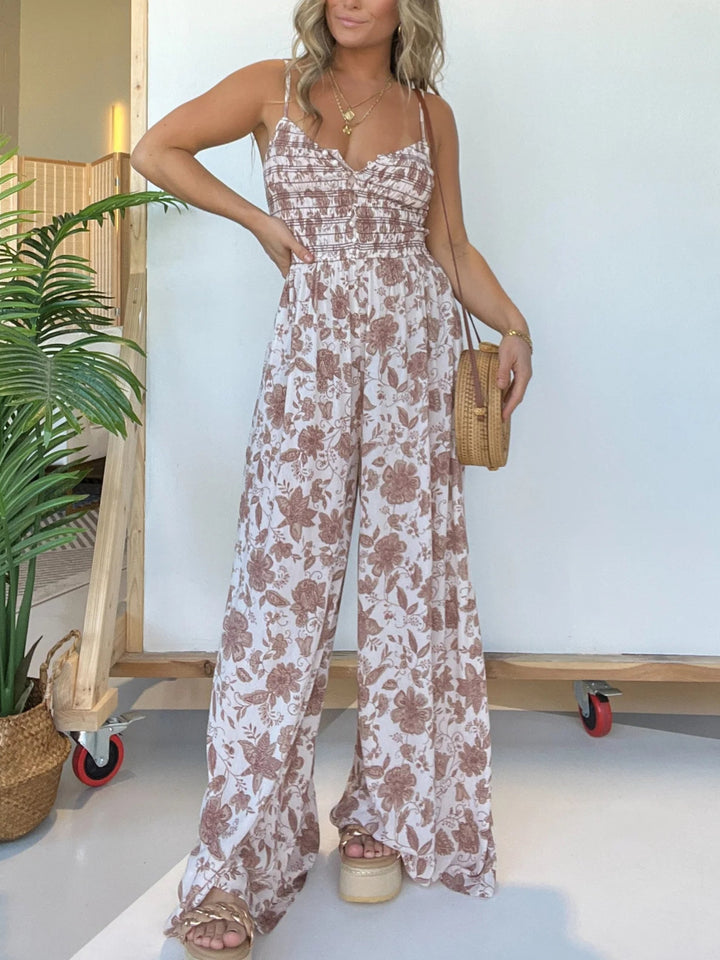 Helene™| Coco Palm Jumpsuit