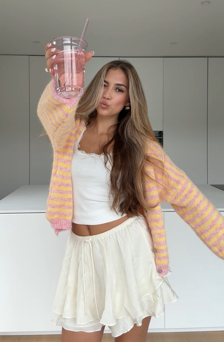 Zoe™ | Striped Color Cardigan 🌸