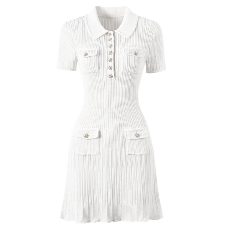 Caroline Knit Mini Dress