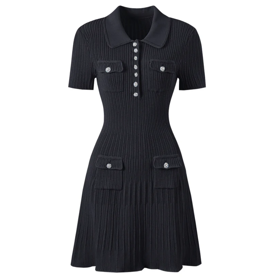 Caroline Knit Mini Dress