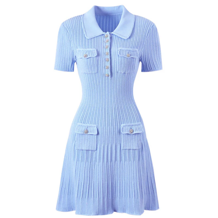 Caroline Knit Mini Dress