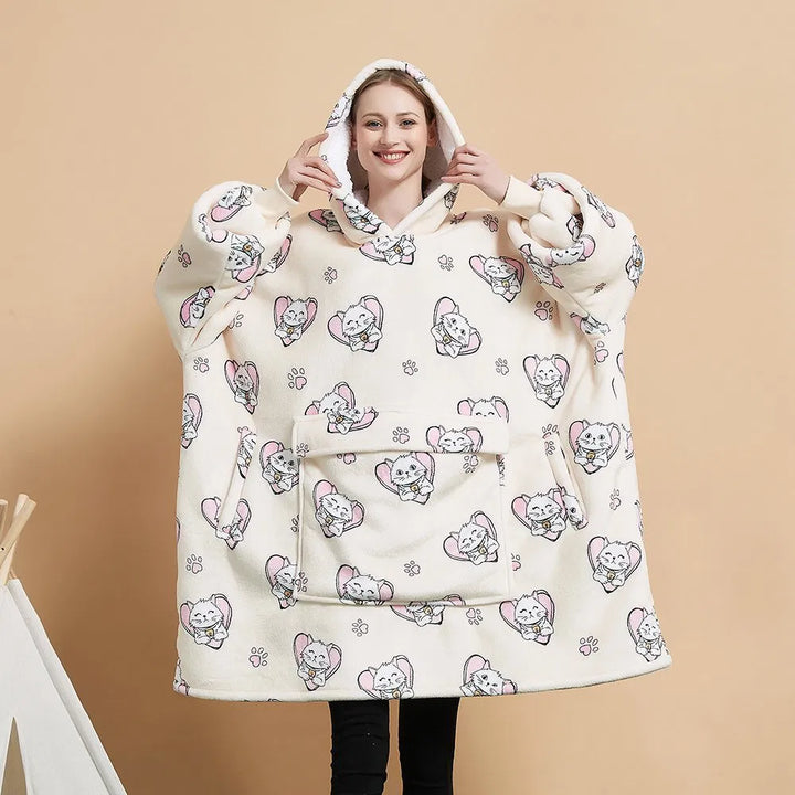 Mew & You™  | HOODIE BLANKET