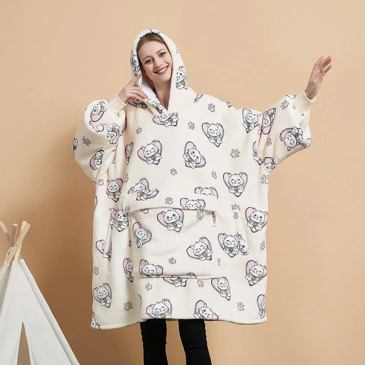 Mew & You™  | HOODIE BLANKET