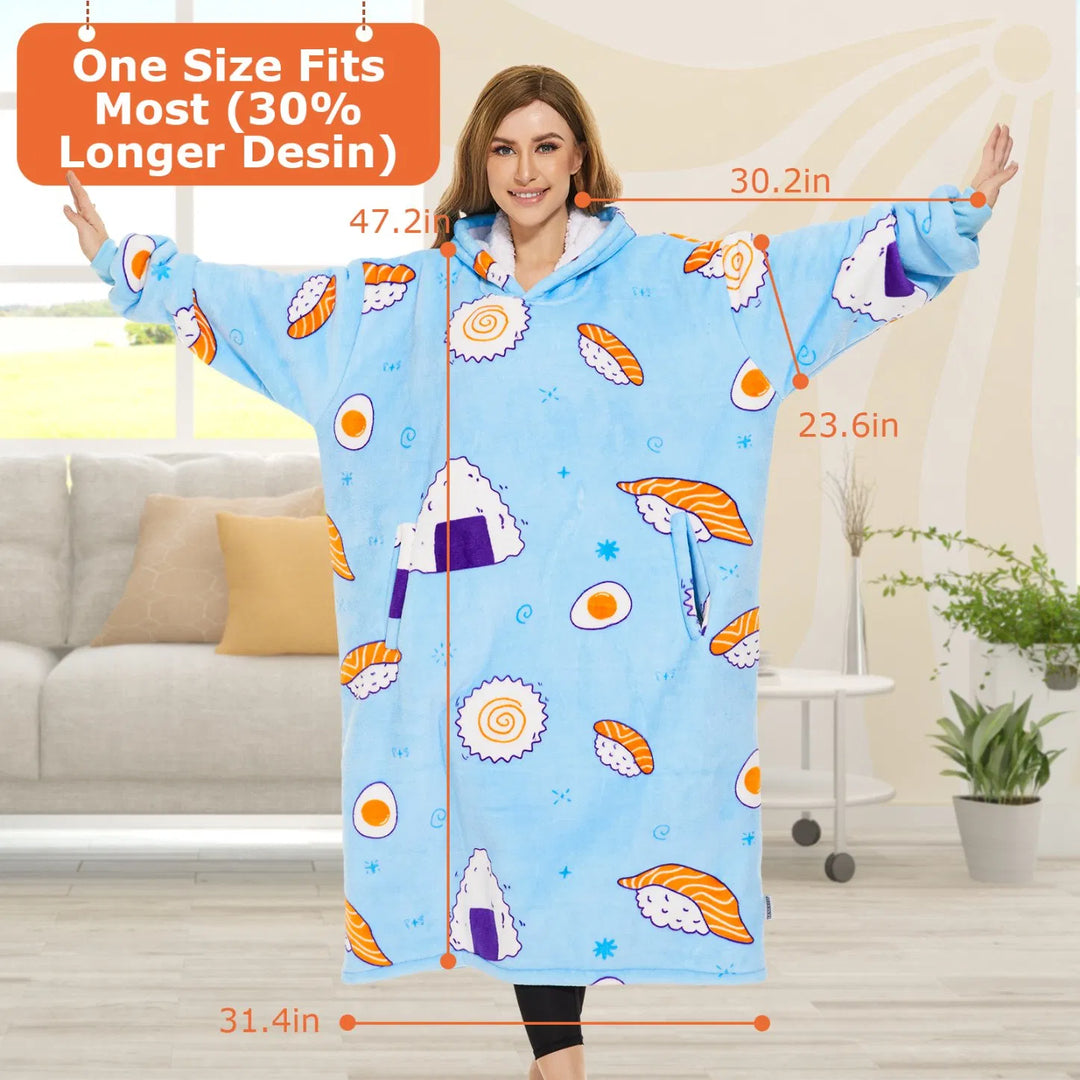 Urchin Glow™ | HOODIE BLANKET