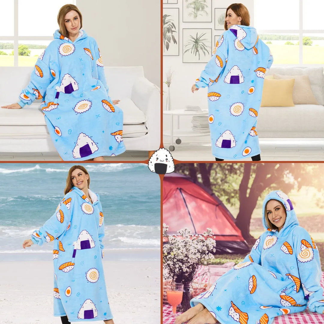 Urchin Glow™ | HOODIE BLANKET