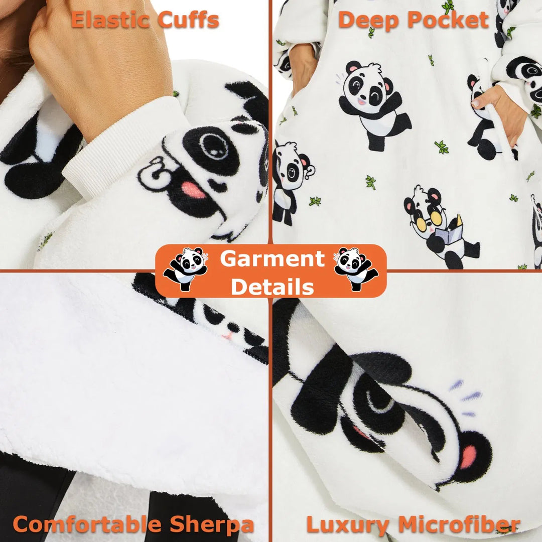 PANDA™ | HOODIE BLANKET