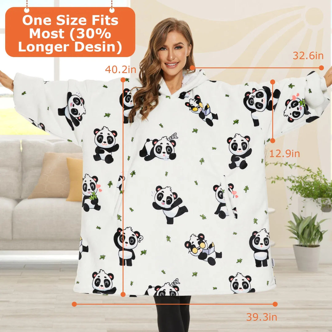 PANDA™ | HOODIE BLANKET