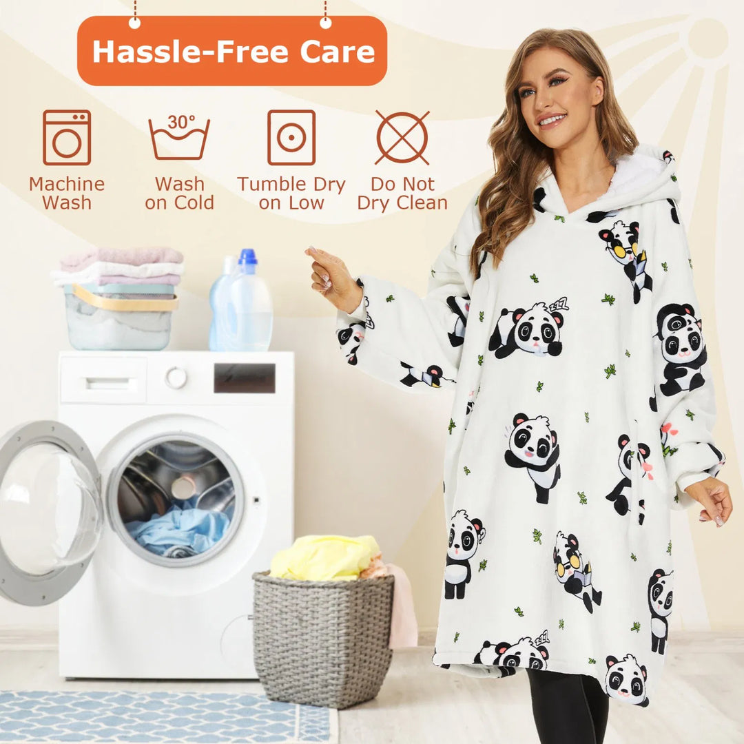 PANDA™ | HOODIE BLANKET