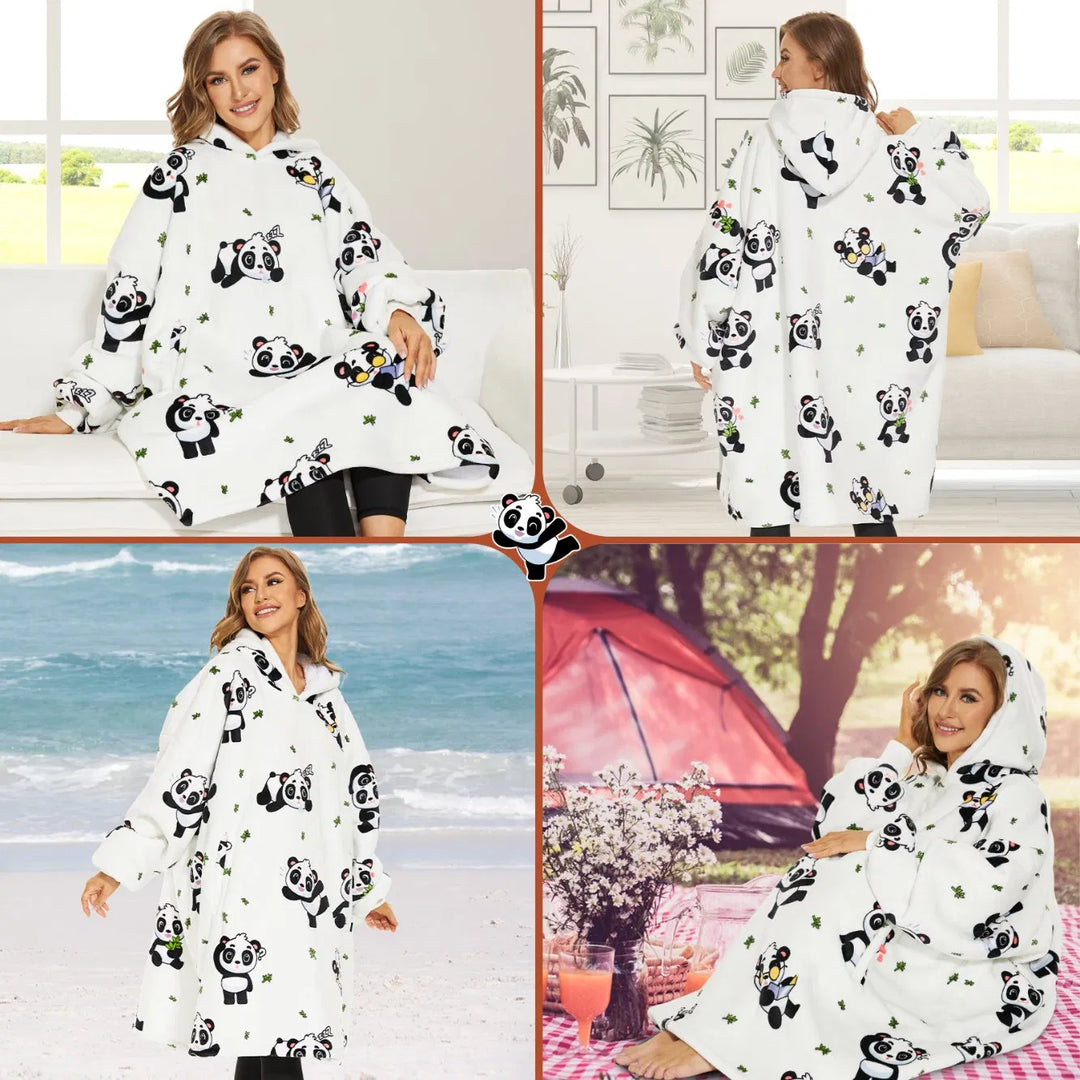 PANDA™ | HOODIE BLANKET