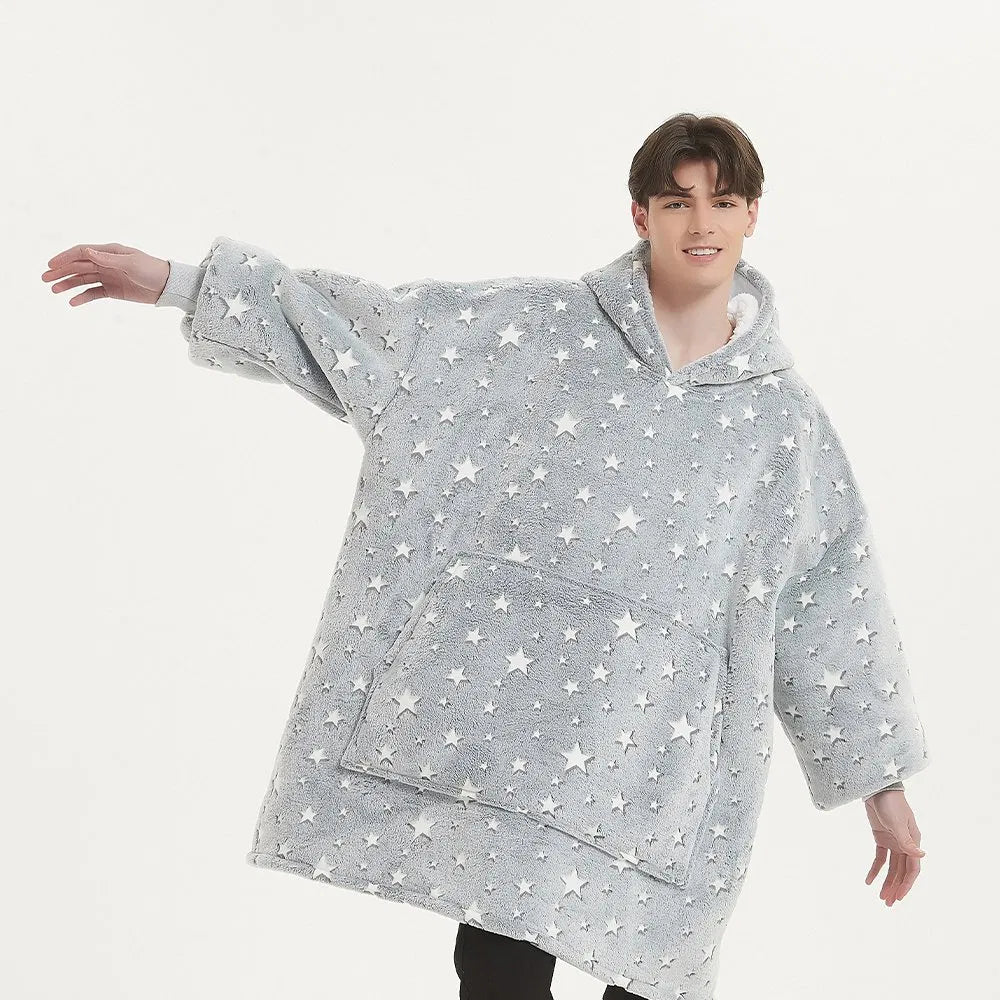 GALAXY for HIM™ | HOODIE BLANKET