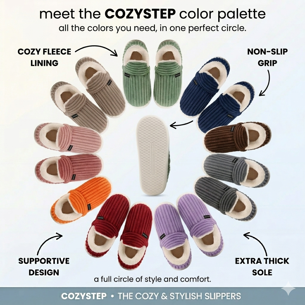 CozyStep Slippers™