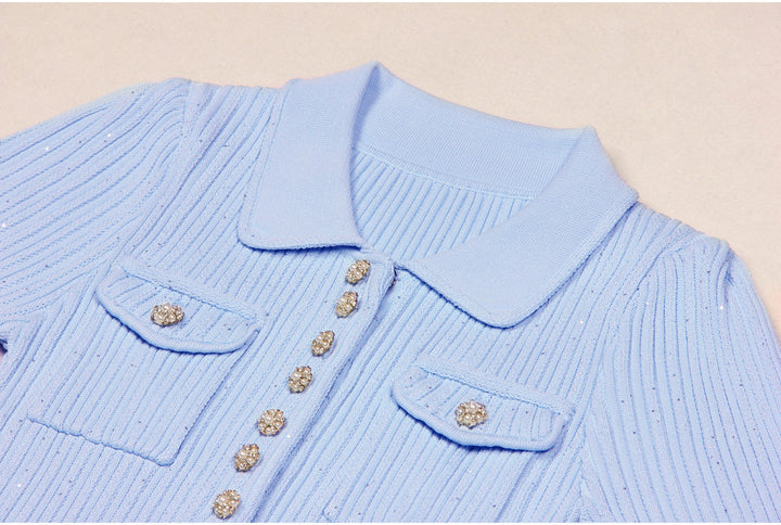 Caroline Knit Mini Dress