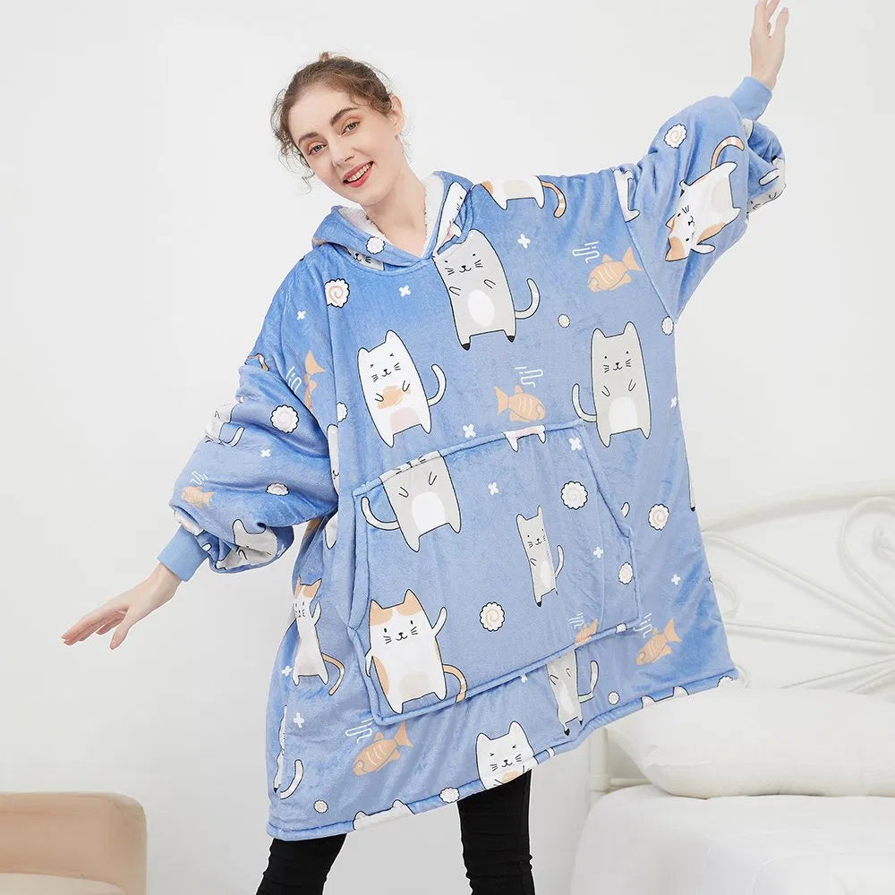 ALUEZOS™ | Hoodie Blanket