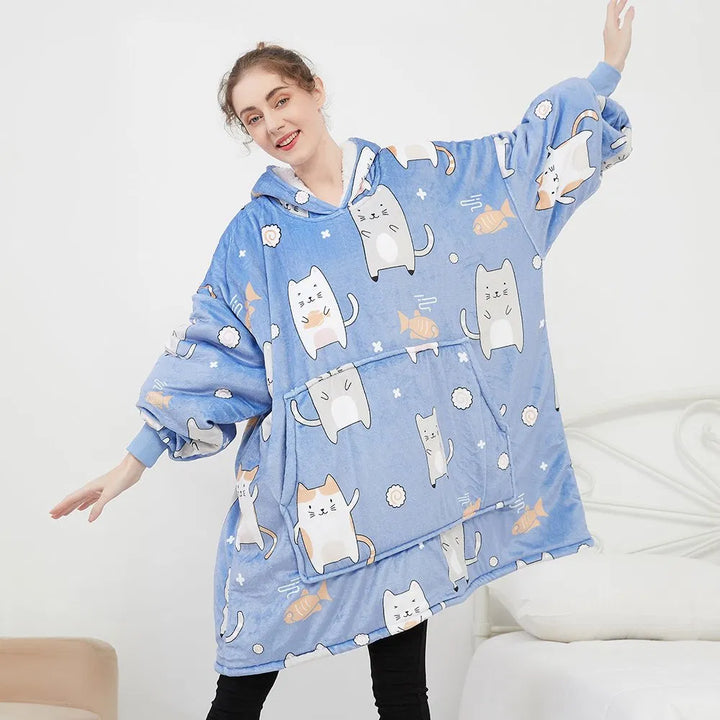 ALUEZOS™ | Hoodie Blanket