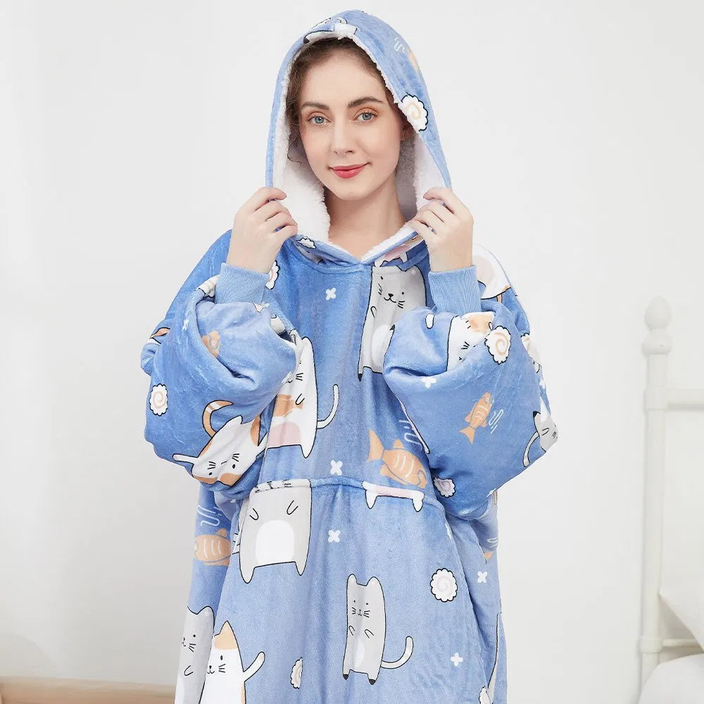 KittyCuddle™ | Blanket Hoodie