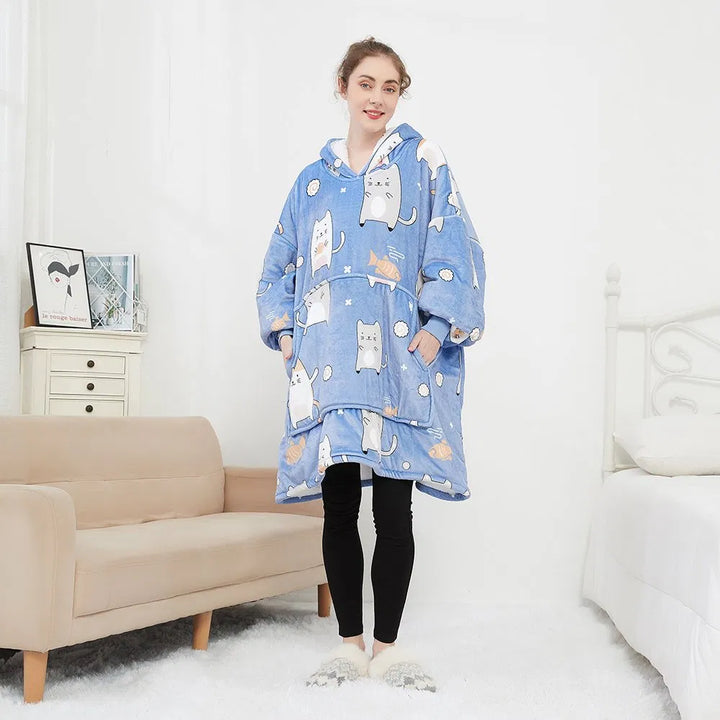 KittyCuddle™ | Blanket Hoodie