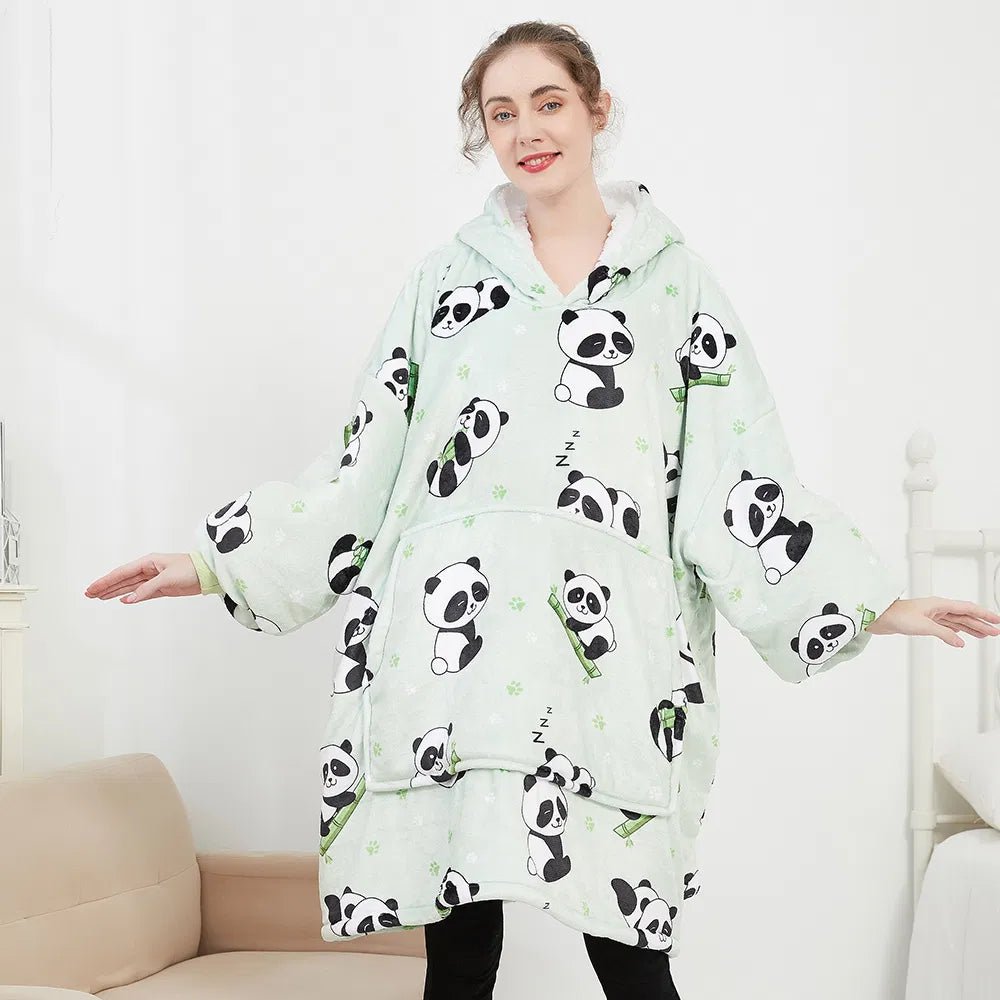 PANDA™ | HOODIE BLANKET
