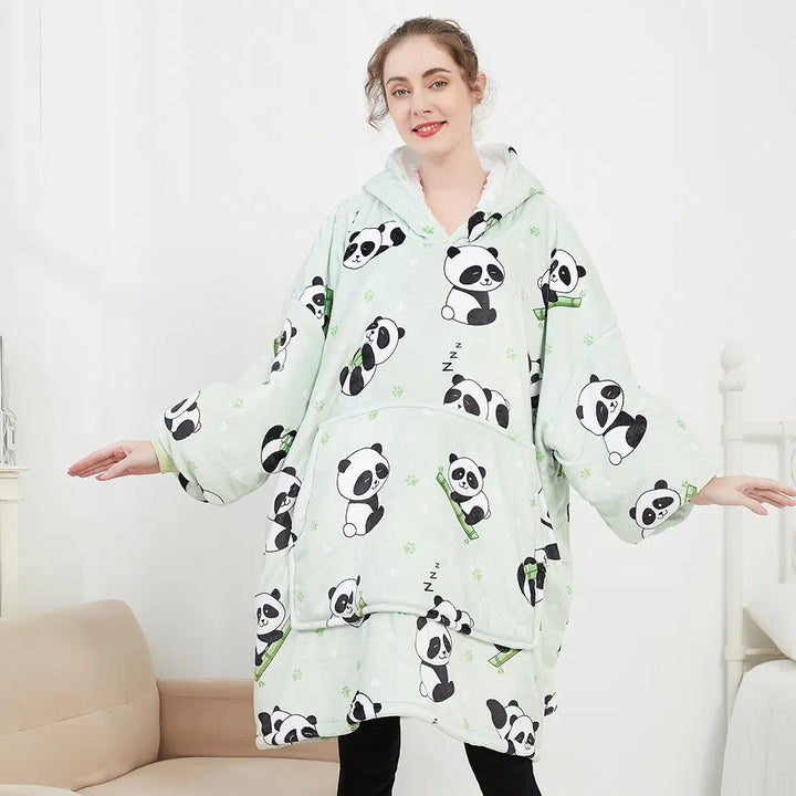 PANDA™ | HOODIE BLANKET