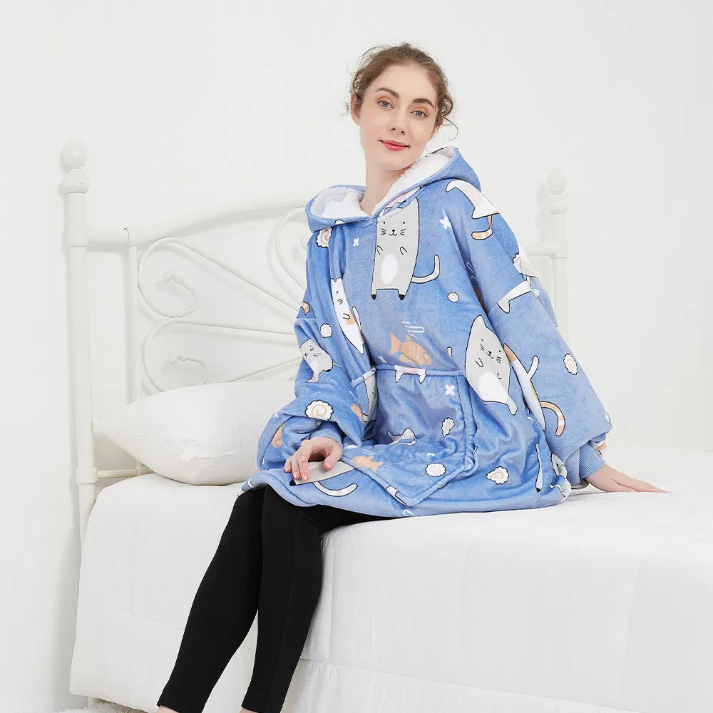 KittyCuddle™ | Blanket Hoodie