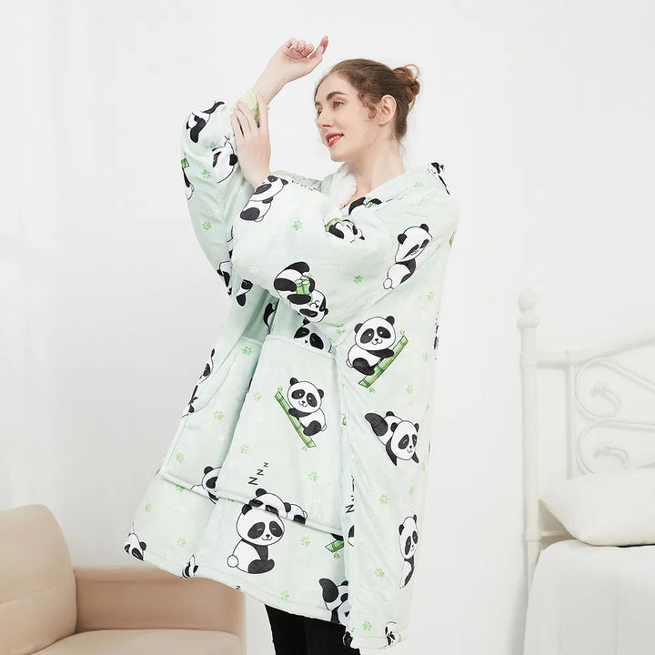 PANDA™ | HOODIE BLANKET