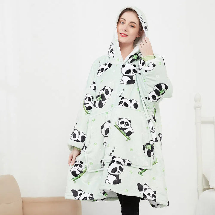 PANDA™ | HOODIE BLANKET