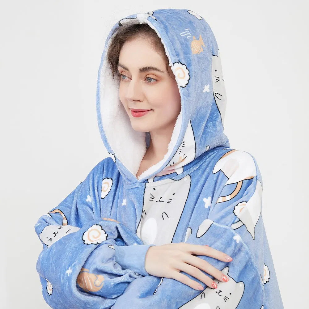 KittyCuddle™ | Blanket Hoodie