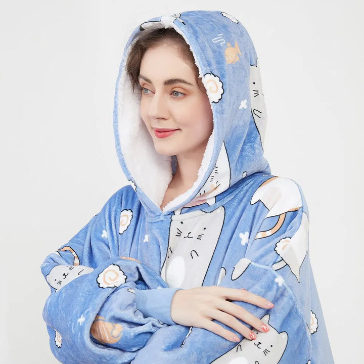 KittyCuddle™ | Blanket Hoodie