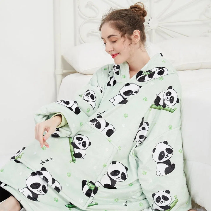PANDA™ | HOODIE BLANKET