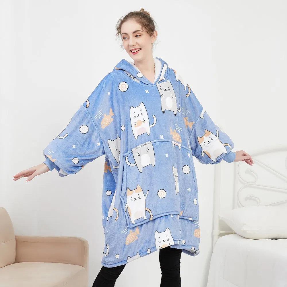 KittyCuddle™ | Blanket Hoodie