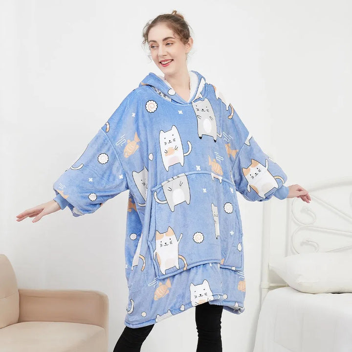 KittyCuddle™ | Blanket Hoodie