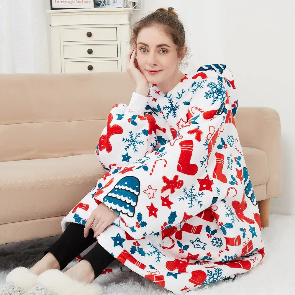 SNOW WHITE™ | HOODIE BLANKET