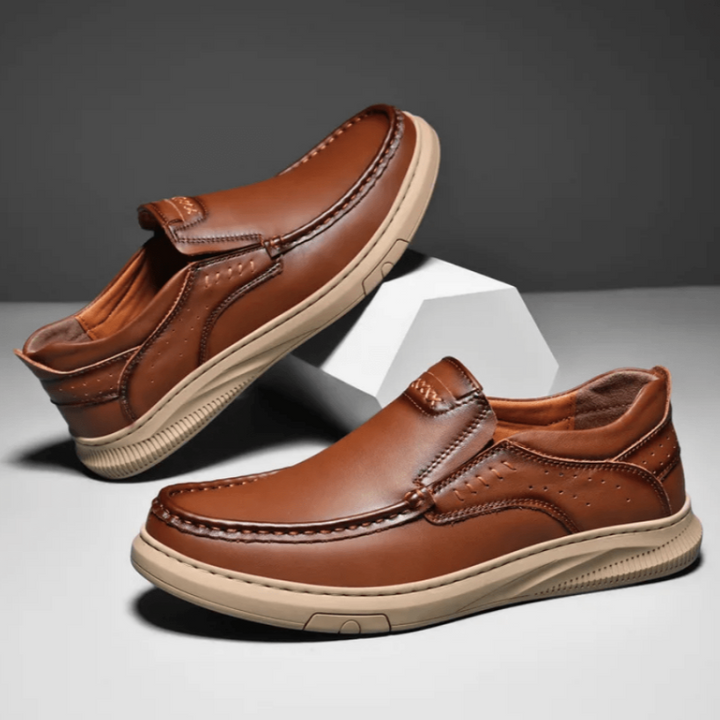 Samuel Leather Slip-ons