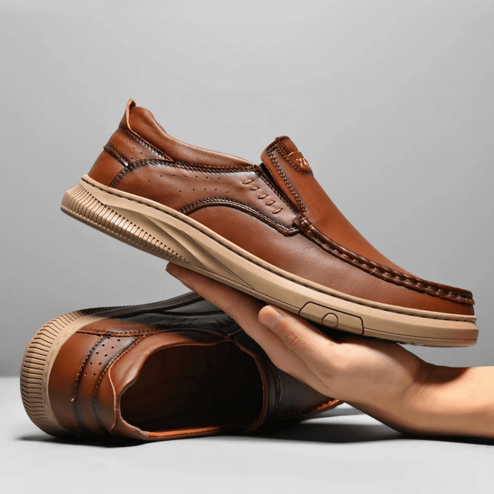 Samuel Leather Slip-ons