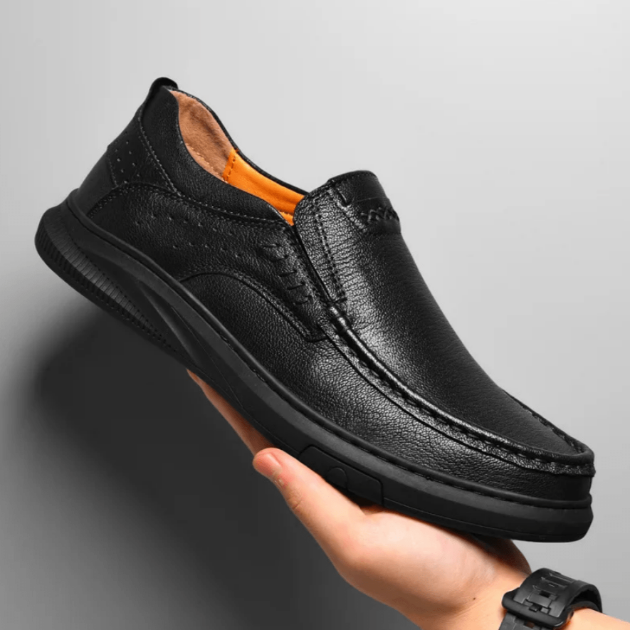 Samuel Leather Slip-ons