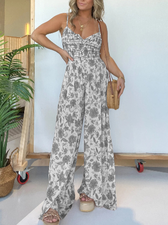 Helene™| Coco Palm Jumpsuit