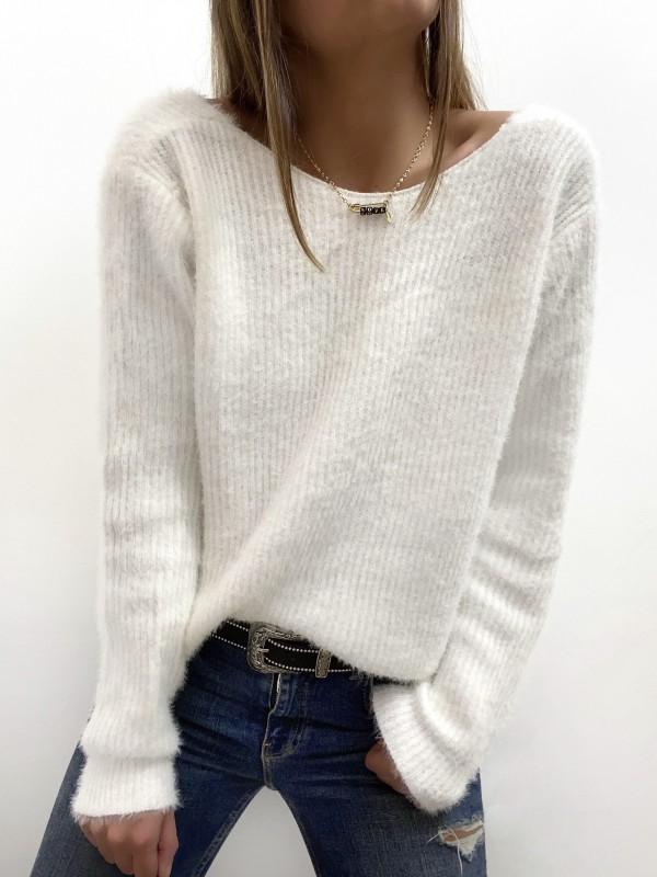 Samantha™ | White Sweater