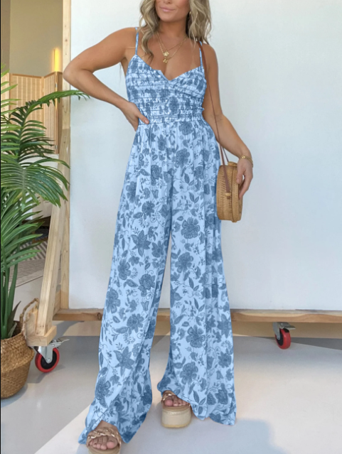 Helene™| Coco Palm Jumpsuit