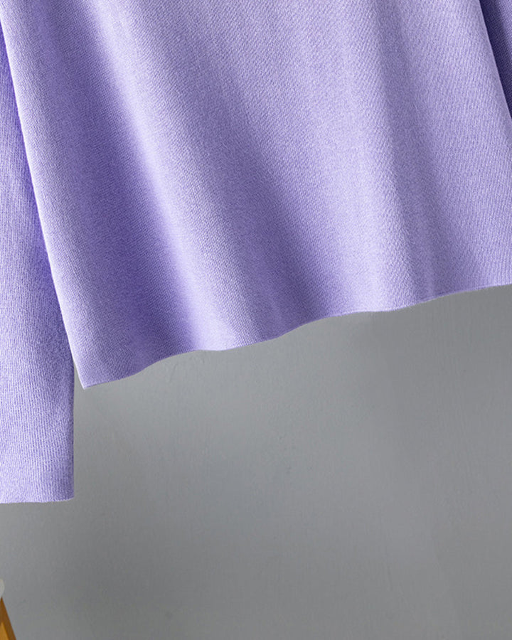 Casual Loose Fashion Long Skirt Two-piece Set