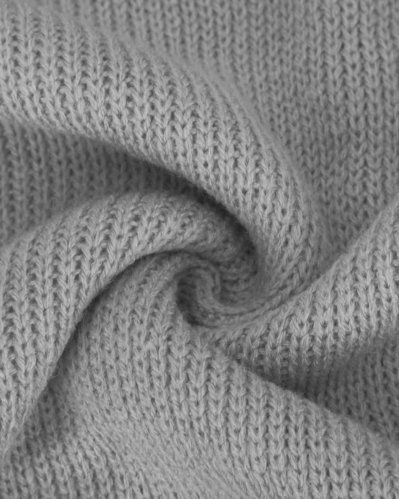 Lantern Sleeve Mock Neck Pullover with Ribbed Cinch Hem Batwing Sweater