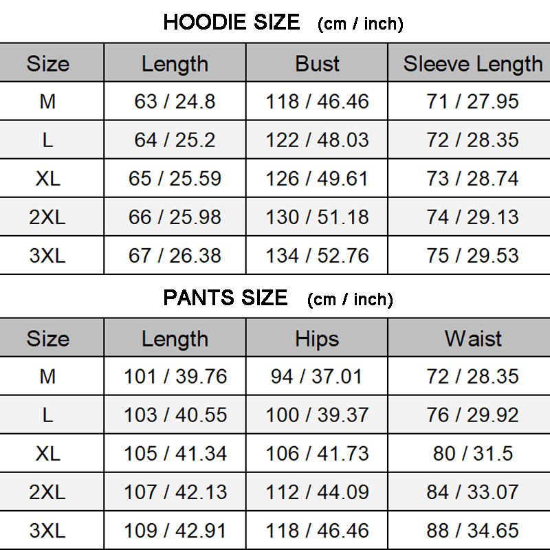 Casual and comfortable hooded sweatshirt suit